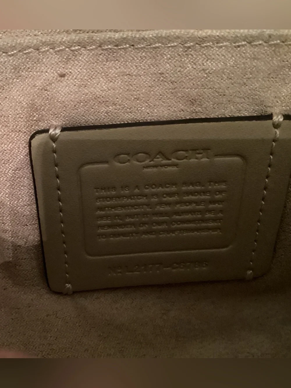 Coach 5 Piece Handbag Lot